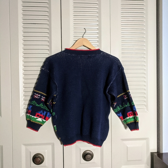 Vintage 80s SweaterLoft Sweater Made in U.S.A Size Petite Small 100% cotton - Picture 4 of 5